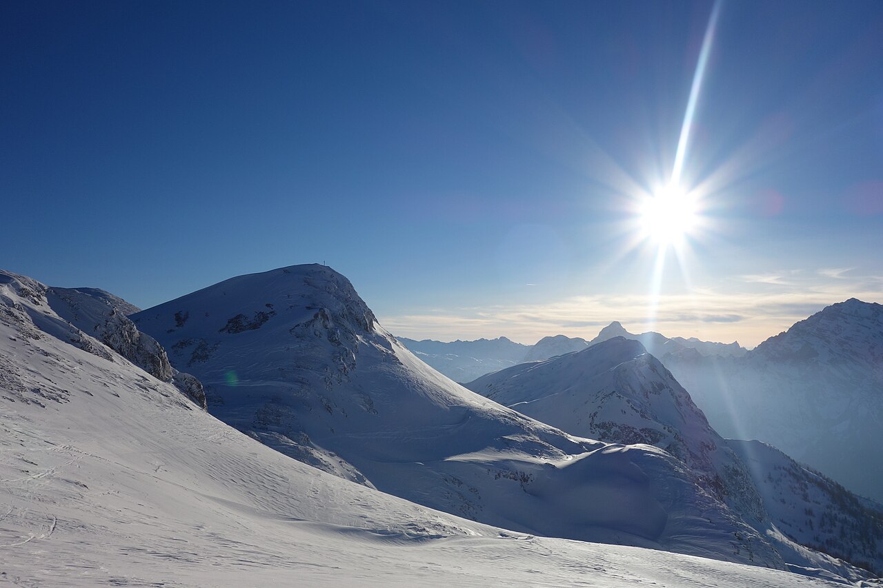 Windschartenkopf im Winter, Hagengebirge