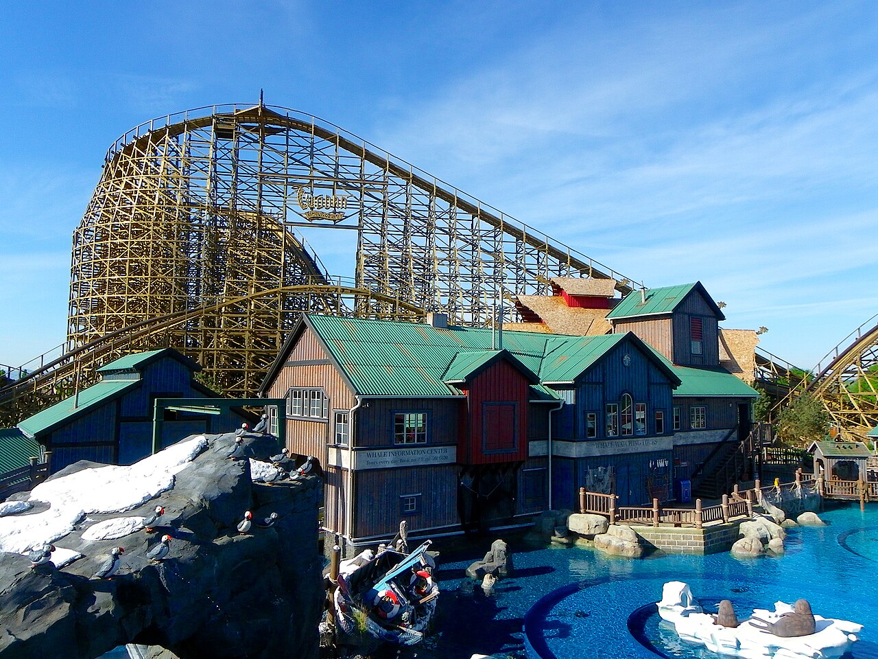 Wodan Timbur Coaster , Europa-Park , Rust , Baden-Württemberg , Germany