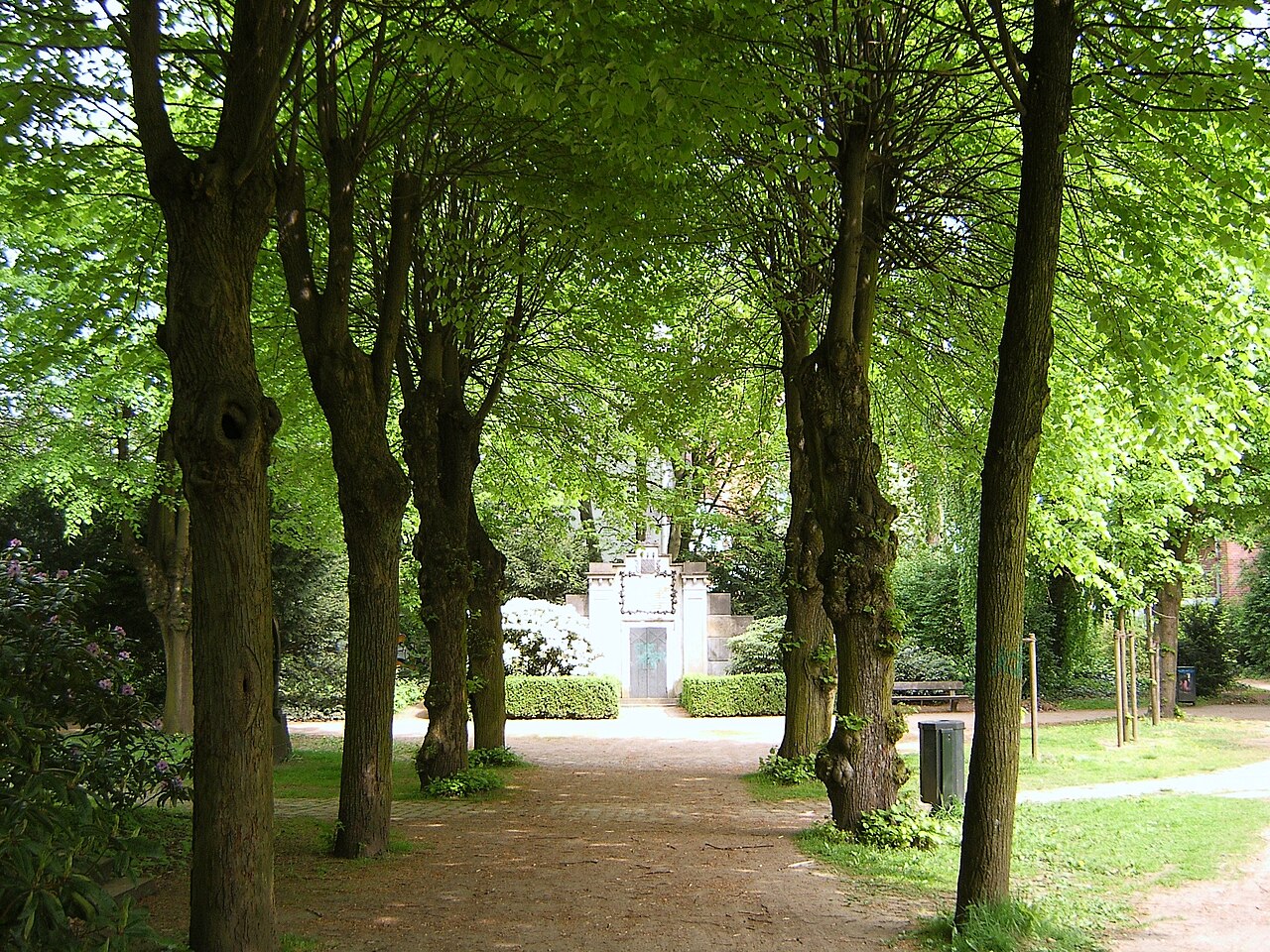 Hamburg, Altona, Friedhof Norderreihe