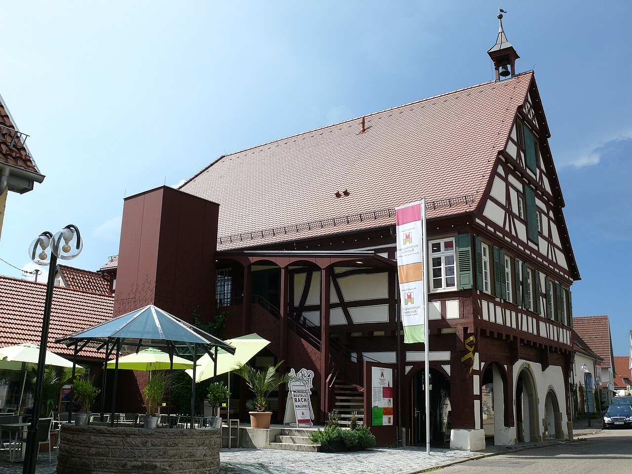 Das alte Rathaus in Weinstadt-Beutelsbach, das heutige Württemberg-Haus