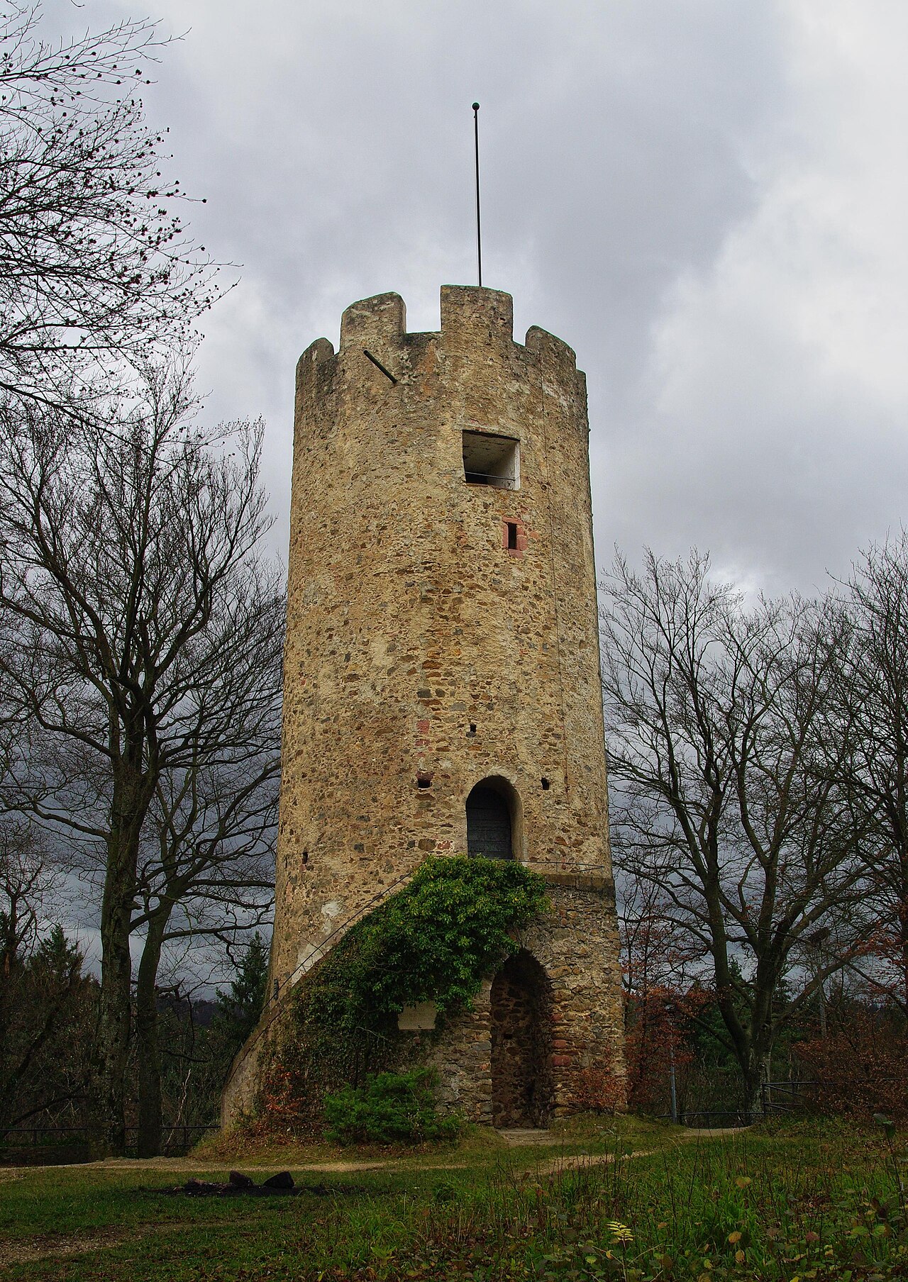 Blick auf den Eingang