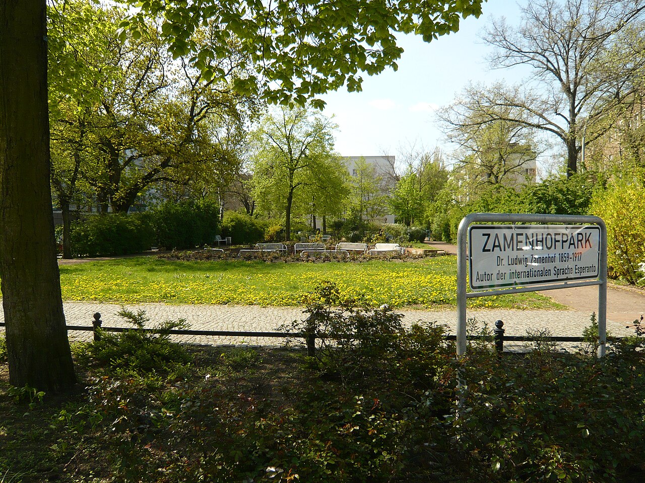 Friedrichsfelde und Rummelsburg: Zamenhofpark