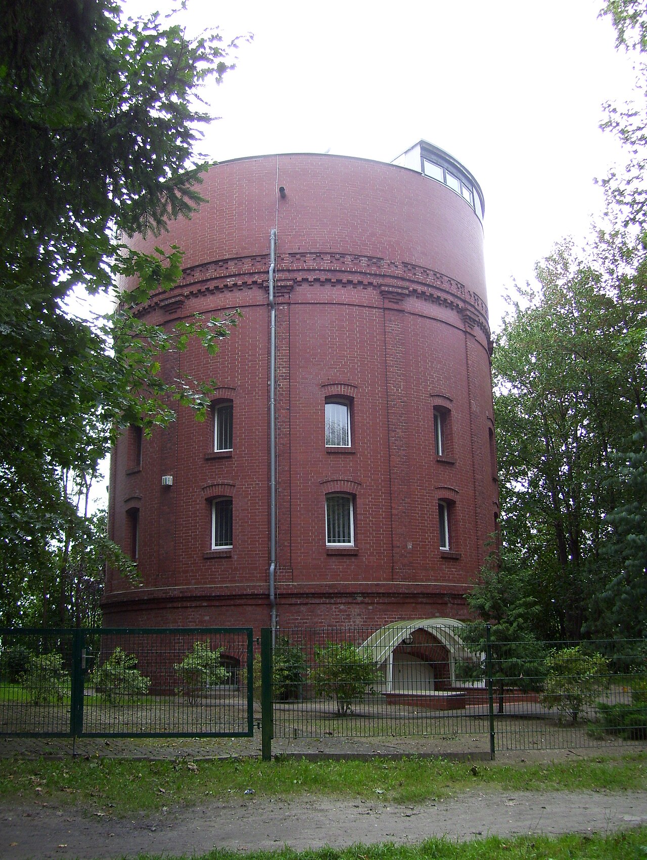 Ehemaliger Wasserturm in Demmin, heute Sternwarte und Planetarium
