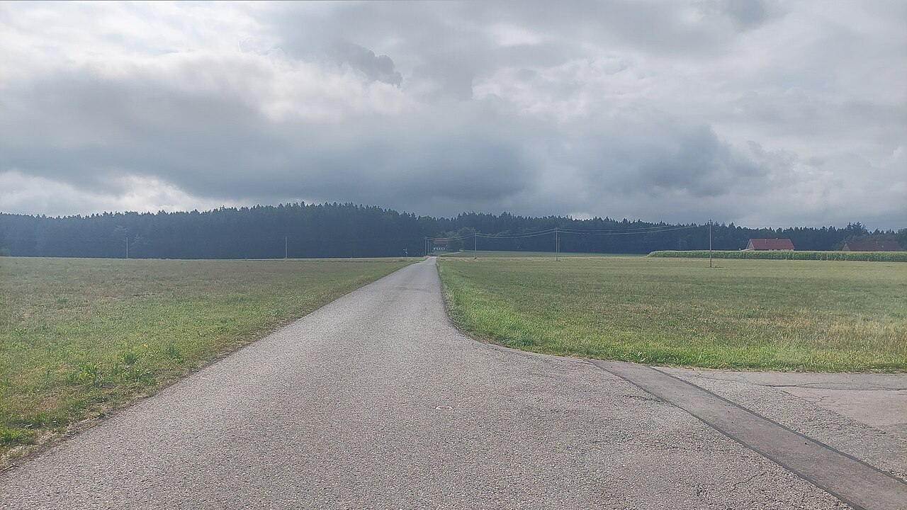 Ziegelberg and Lutascher in the municipality of Bad Wurzach, view from northwest