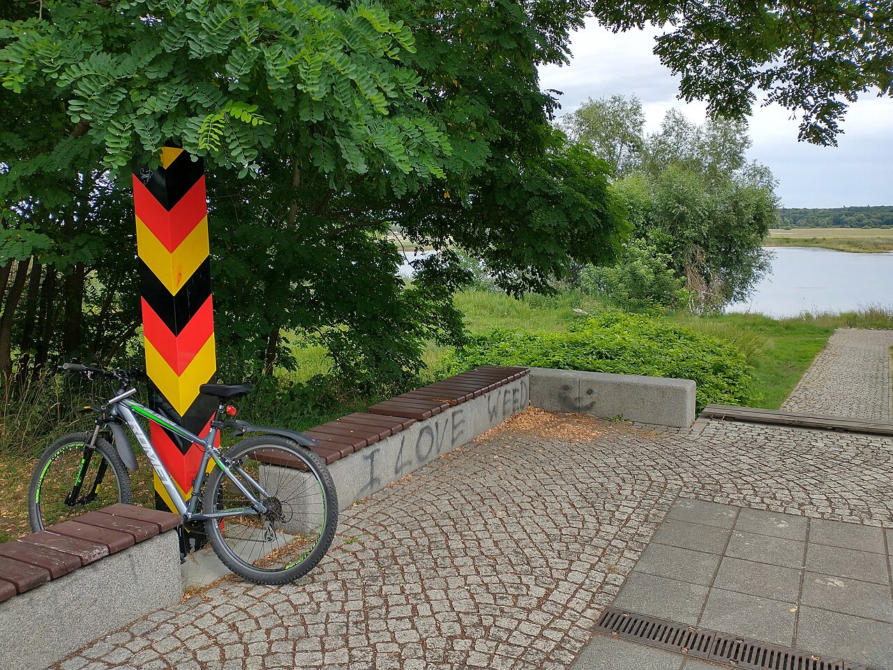 Wyspa Ziegenwerder - Frankfurt nad Odrą