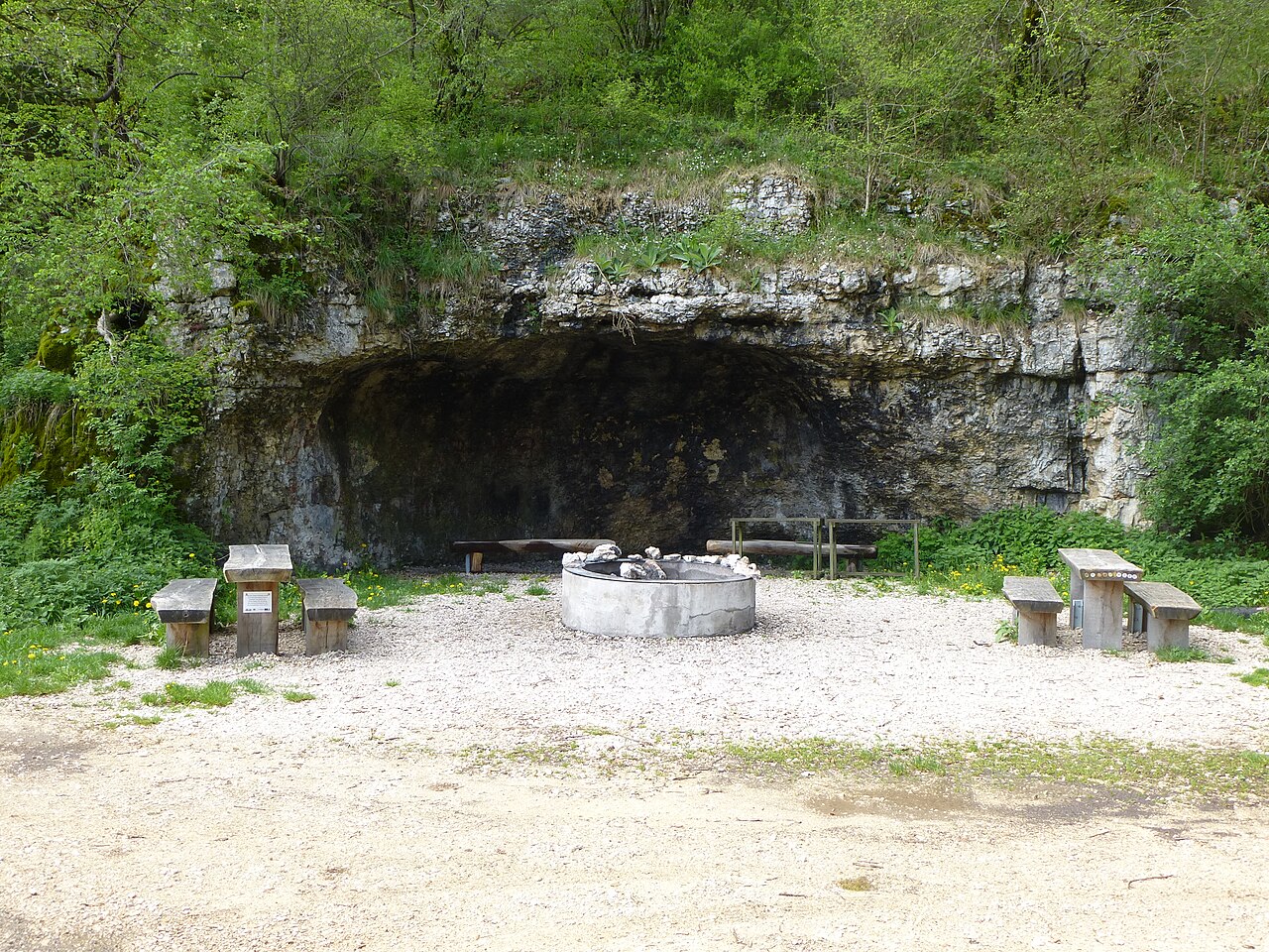 Zigeunerhöhle, Sigmaringen-Unterschmeien, Deutschland