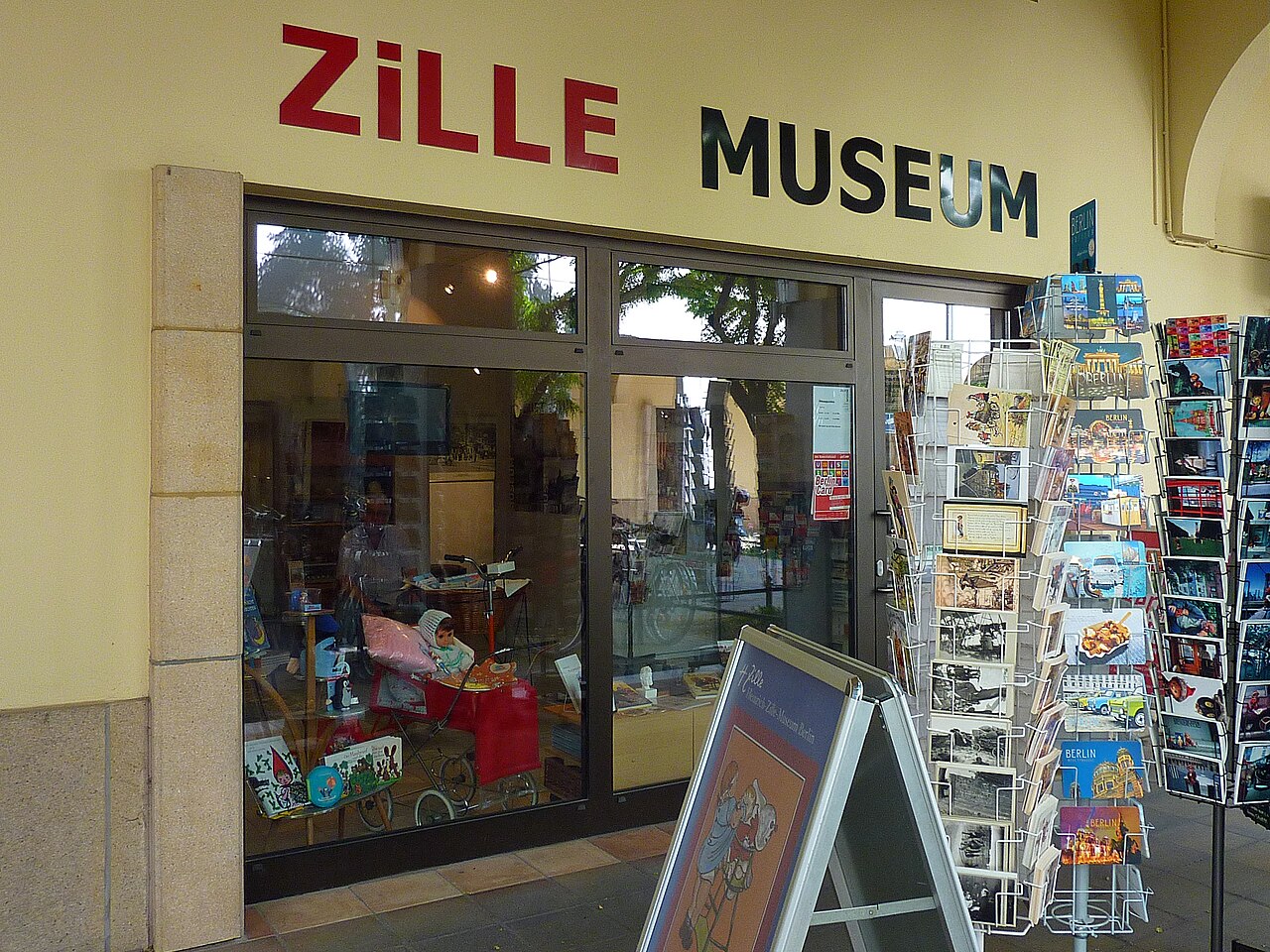 Zille-Museum in der Propststraße, Nikolaiviertel , Berlin-Mitte