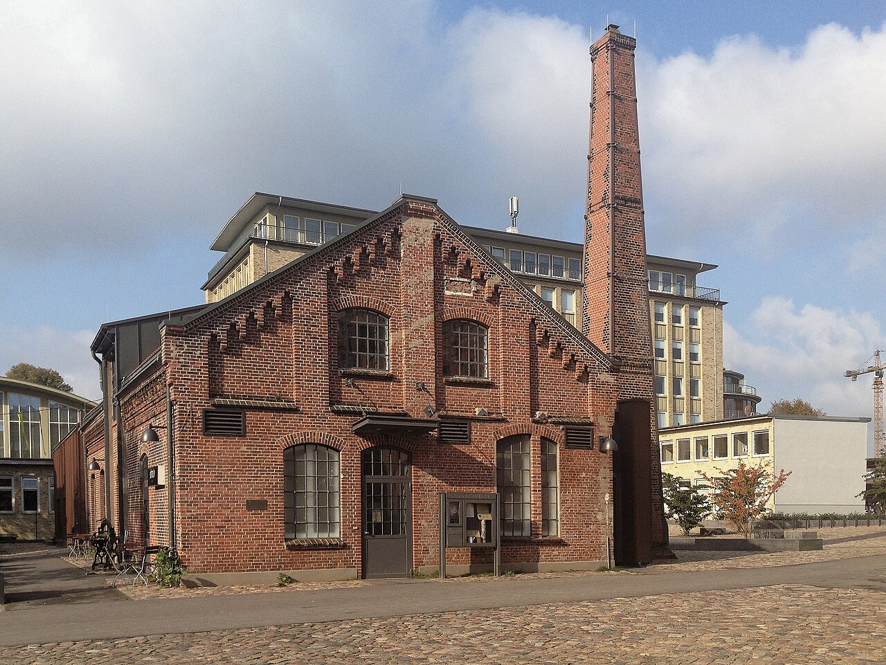 Hamburg-Barmbek-Süd, ehemalige Zinnschmelze auf dem Gelände des Museums für Arbeit nach dem Anbau
