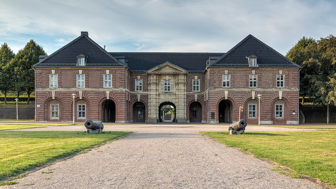 Maingate of citadel in Wesel , North Rhine-Westphalia , Germany