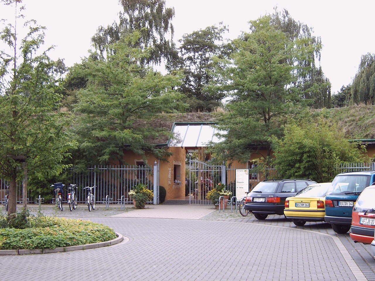 Eingangsbereich des Braunschweiger Zoos