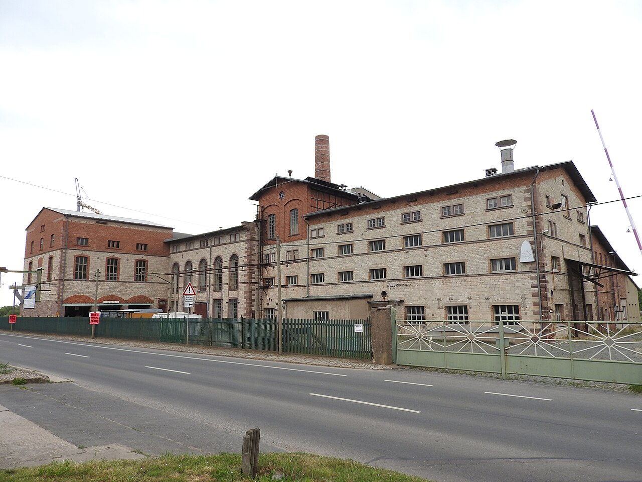 Zuckerfabrik in Oldisleben, Thüringen