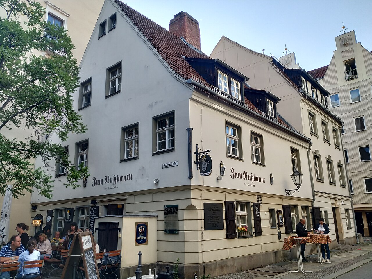 Restaurant "Zum Nußbaum" in Berlin-Mitte