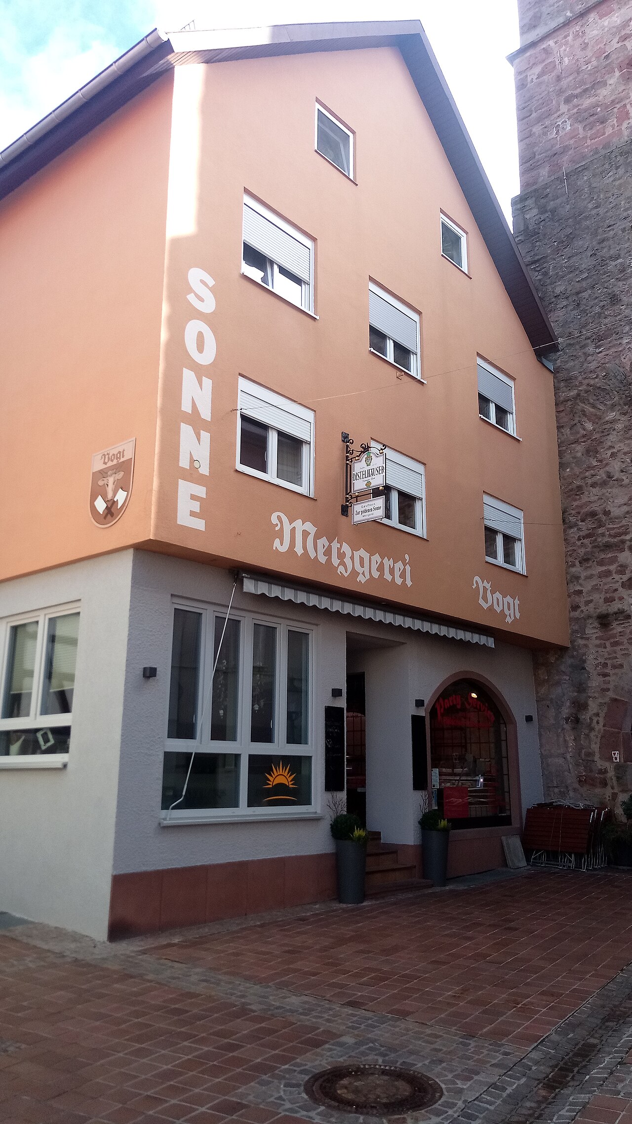 Gasthaus mit Metzgerei in Buchen (Odw