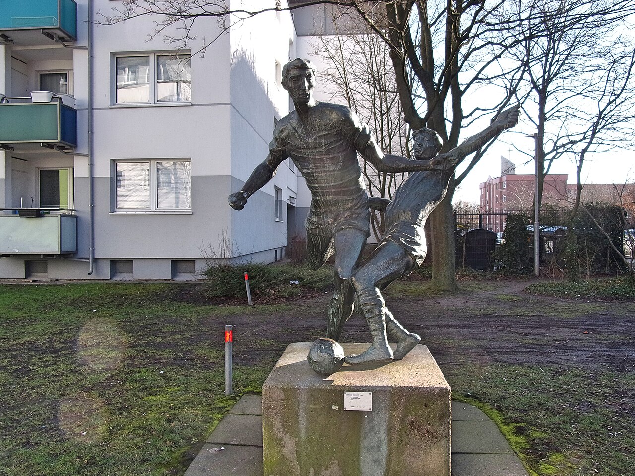 Foto von Zwei Fußballspieler