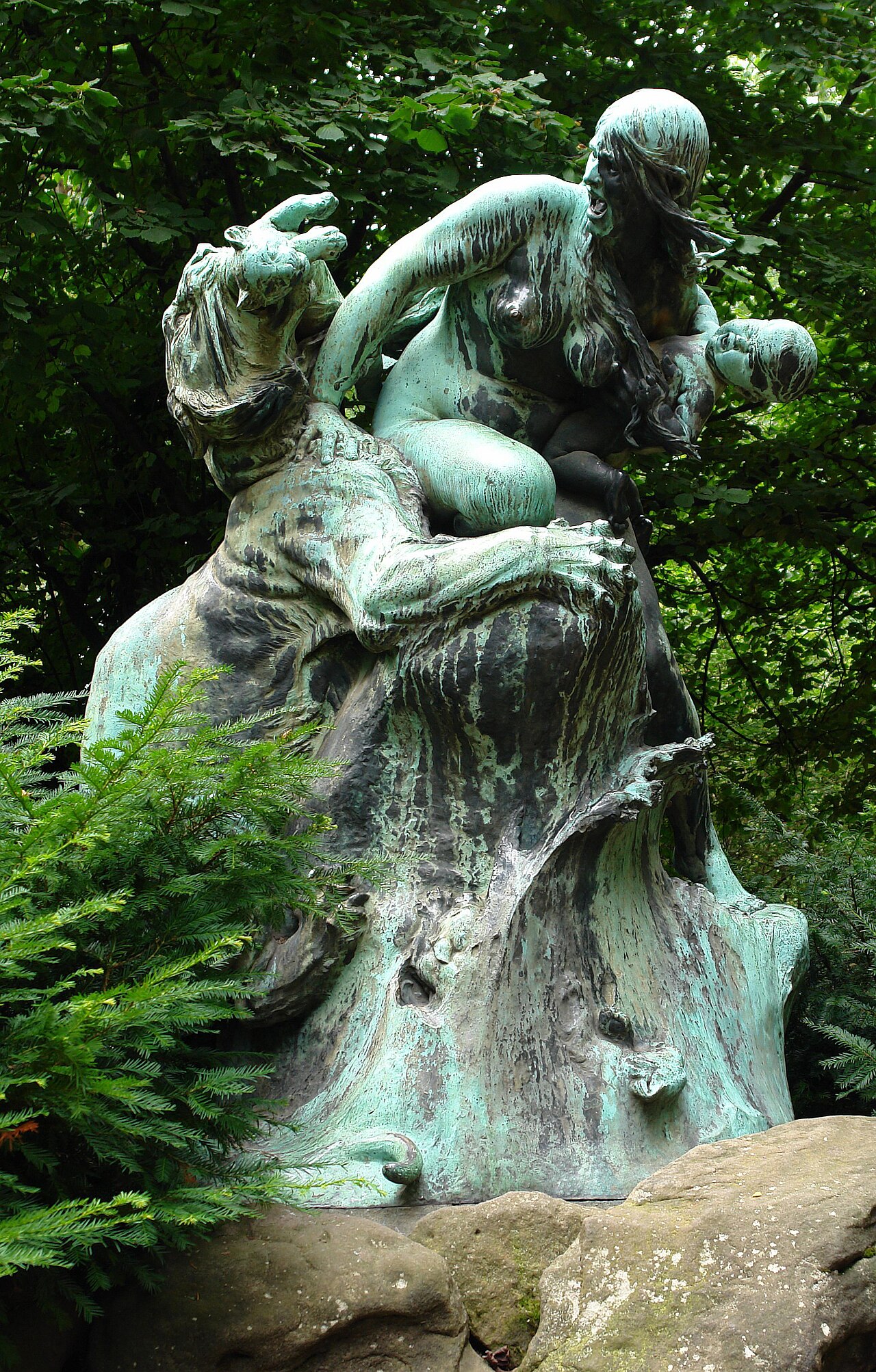 "Zwei Mütter" von de:Heinrich_Epler 1902