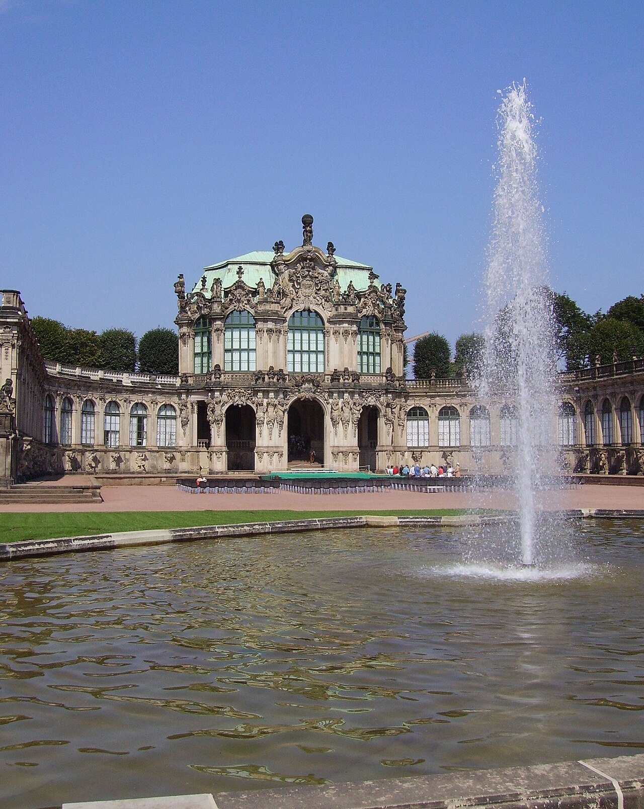 Zwinger in Dresden , Germany